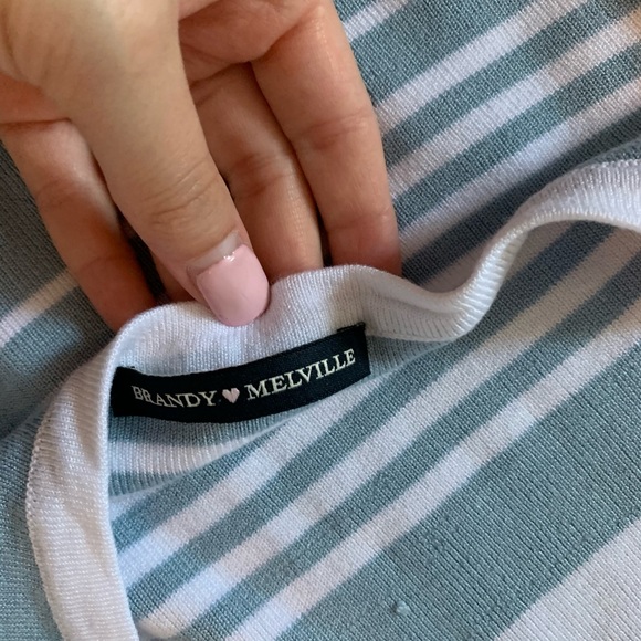 Brandy Melville Crop Halter Top - Picture 3 of 3